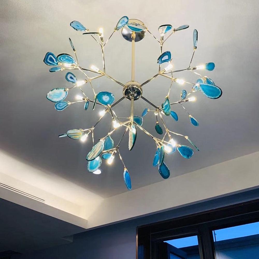 WOW Agate Flake Chandelier