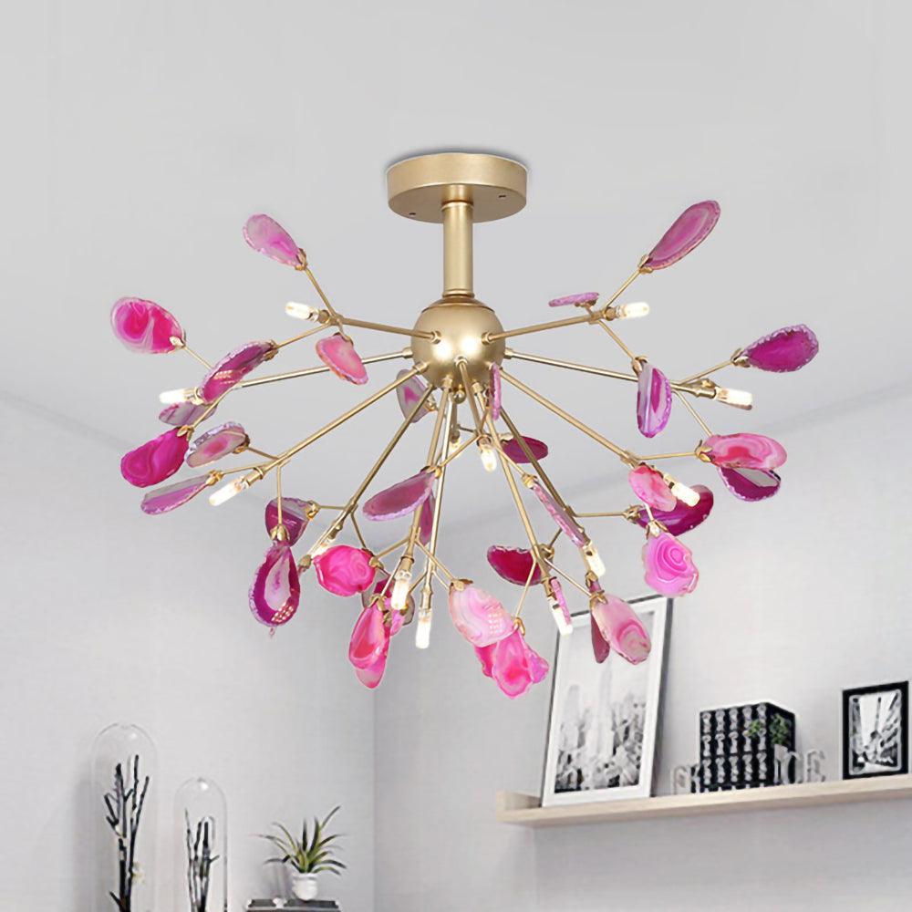 WOW Agate Flake Chandelier