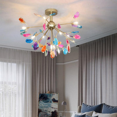 WOW Agate Flake Chandelier