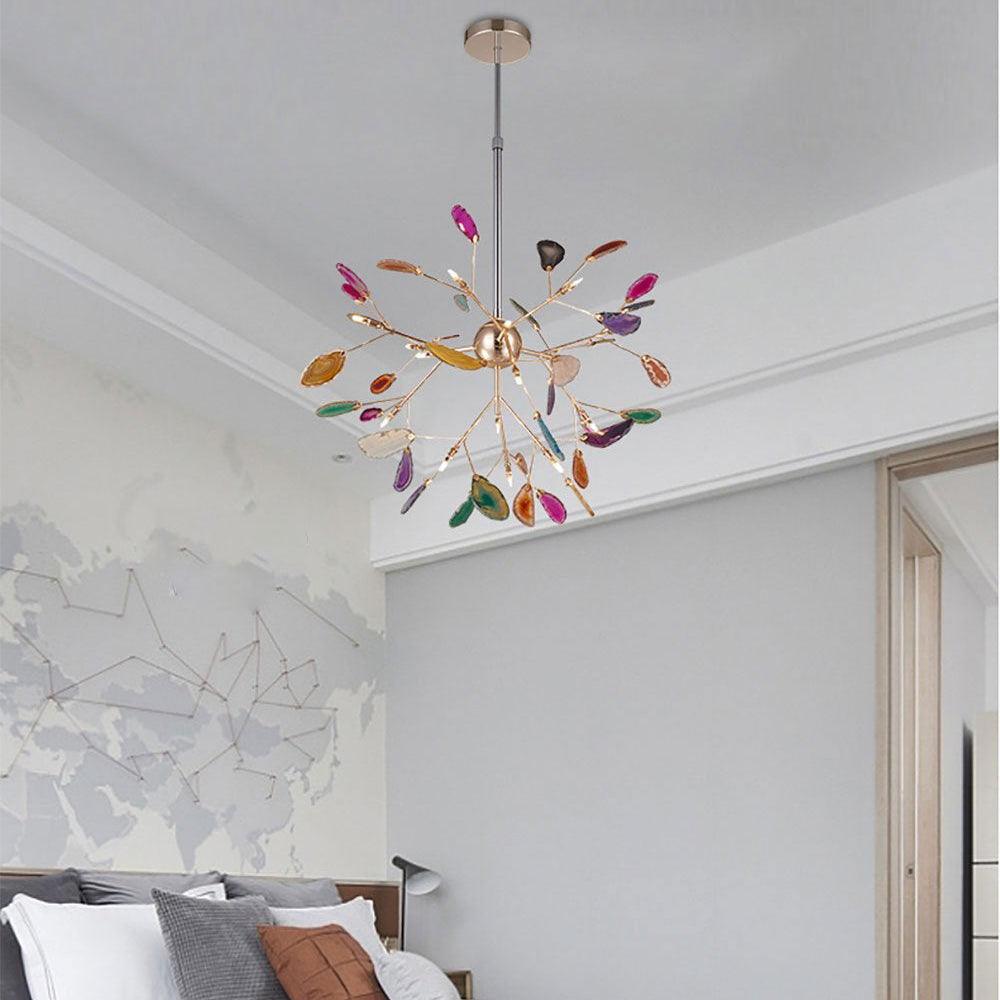 WOW Agate Flake Chandelier