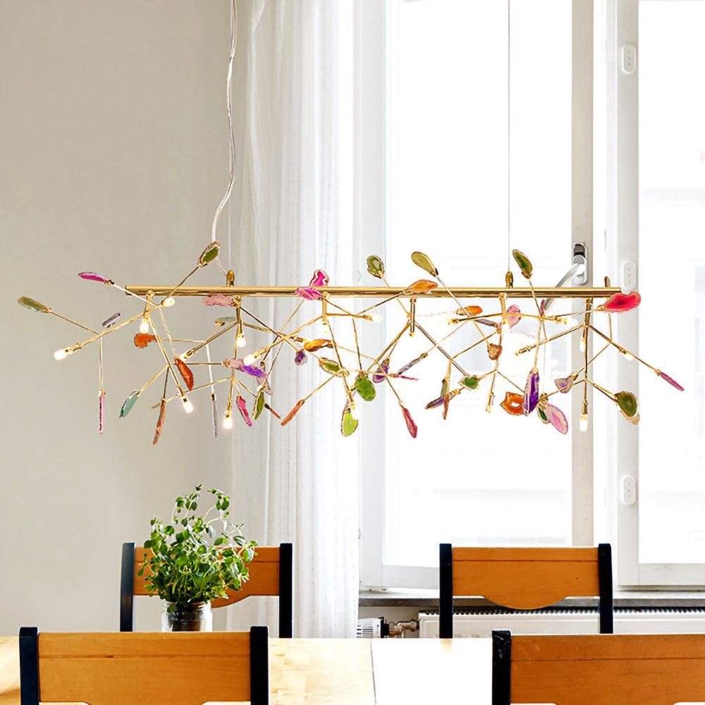 WOW Agate Flake Chandelier