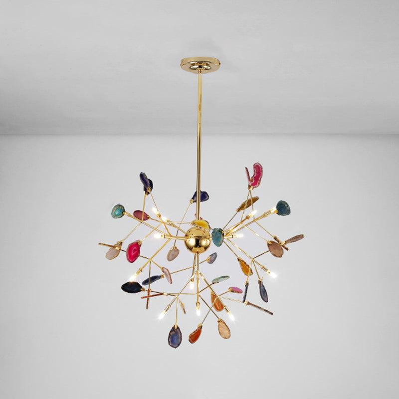 WOW Agate Flake Chandelier
