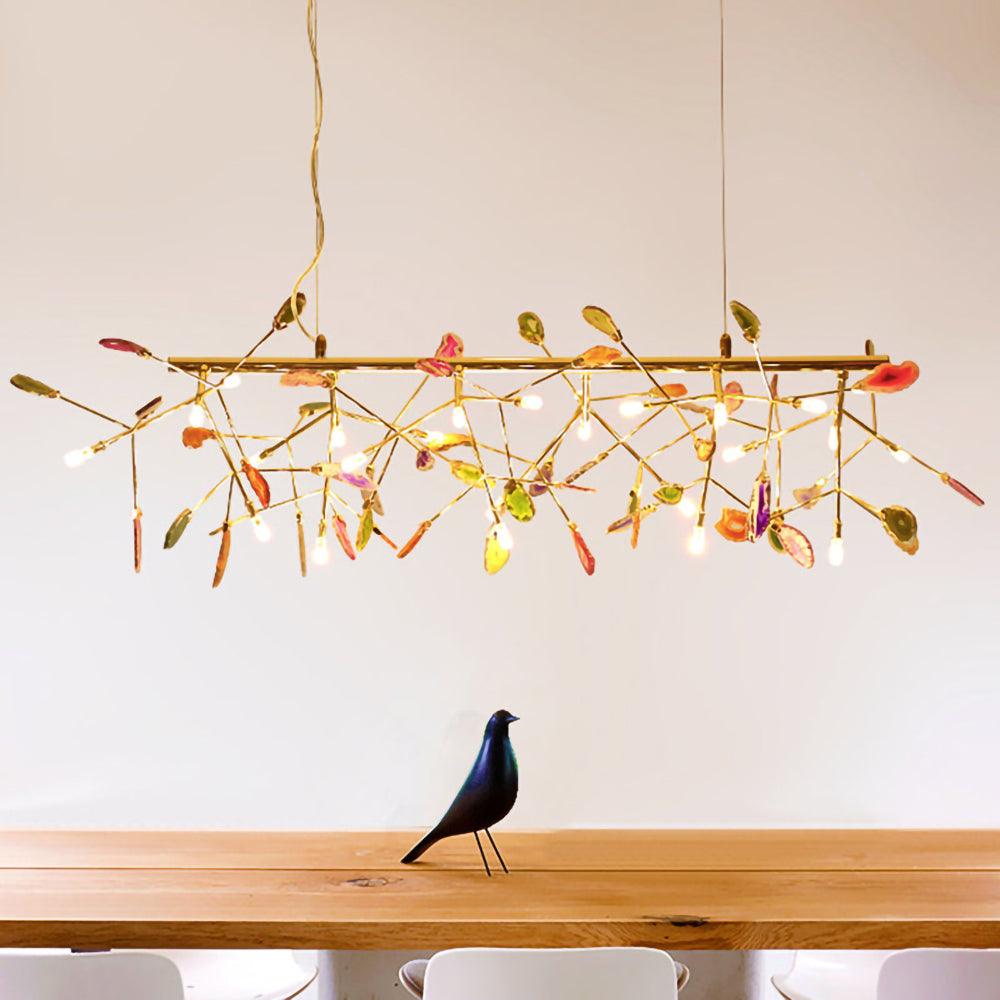 WOW Agate Flake Chandelier