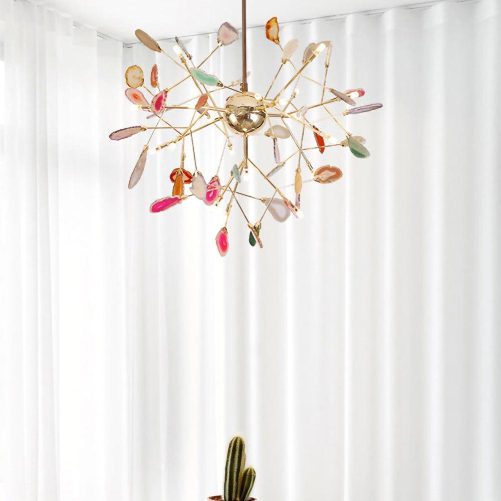 WOW Agate Flake Chandelier