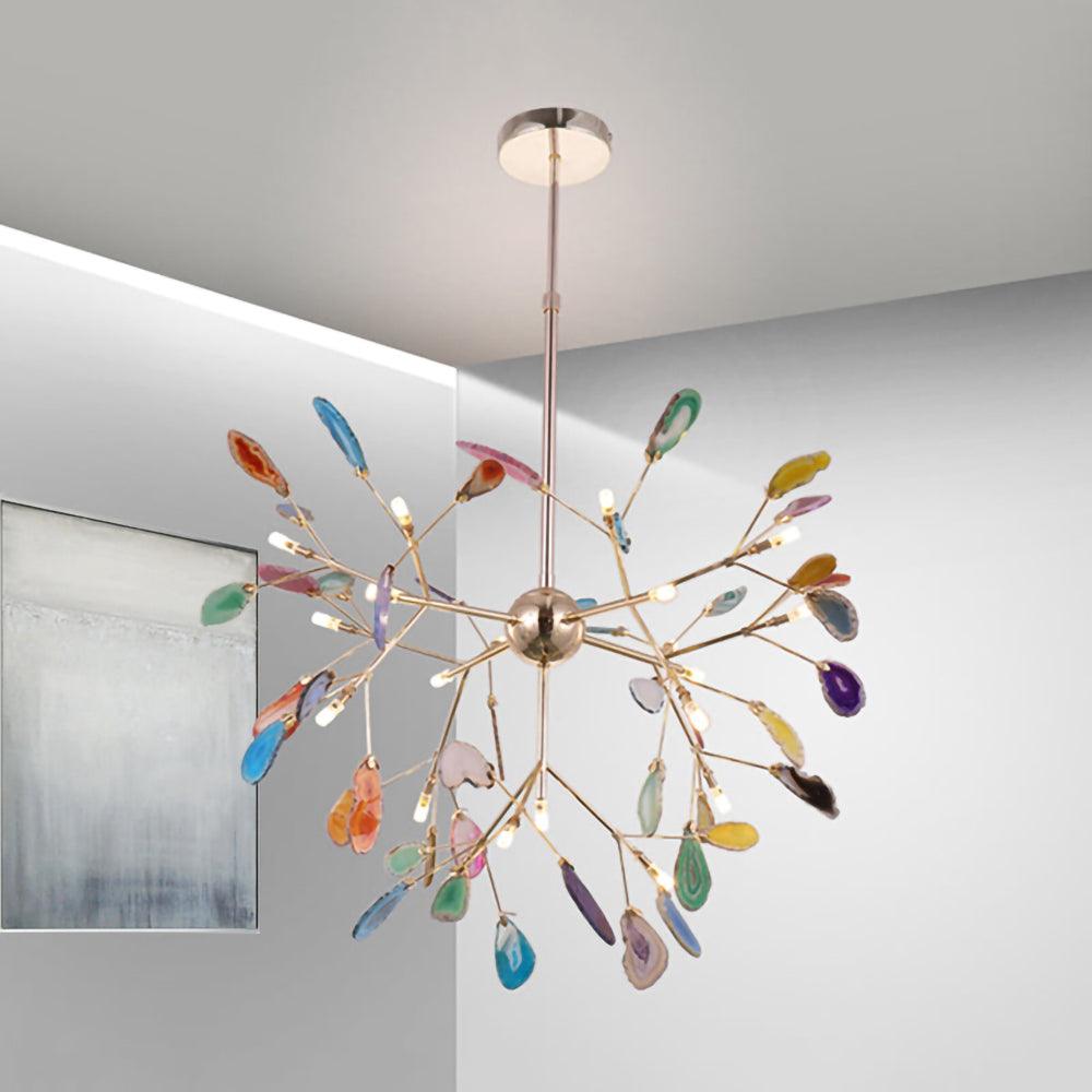 WOW Agate Flake Chandelier