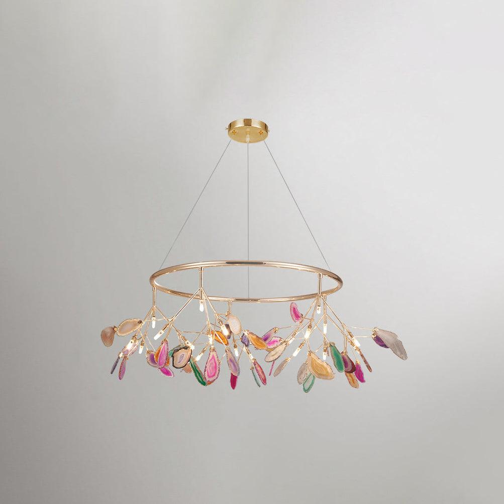 WOW Agate Flake Chandelier