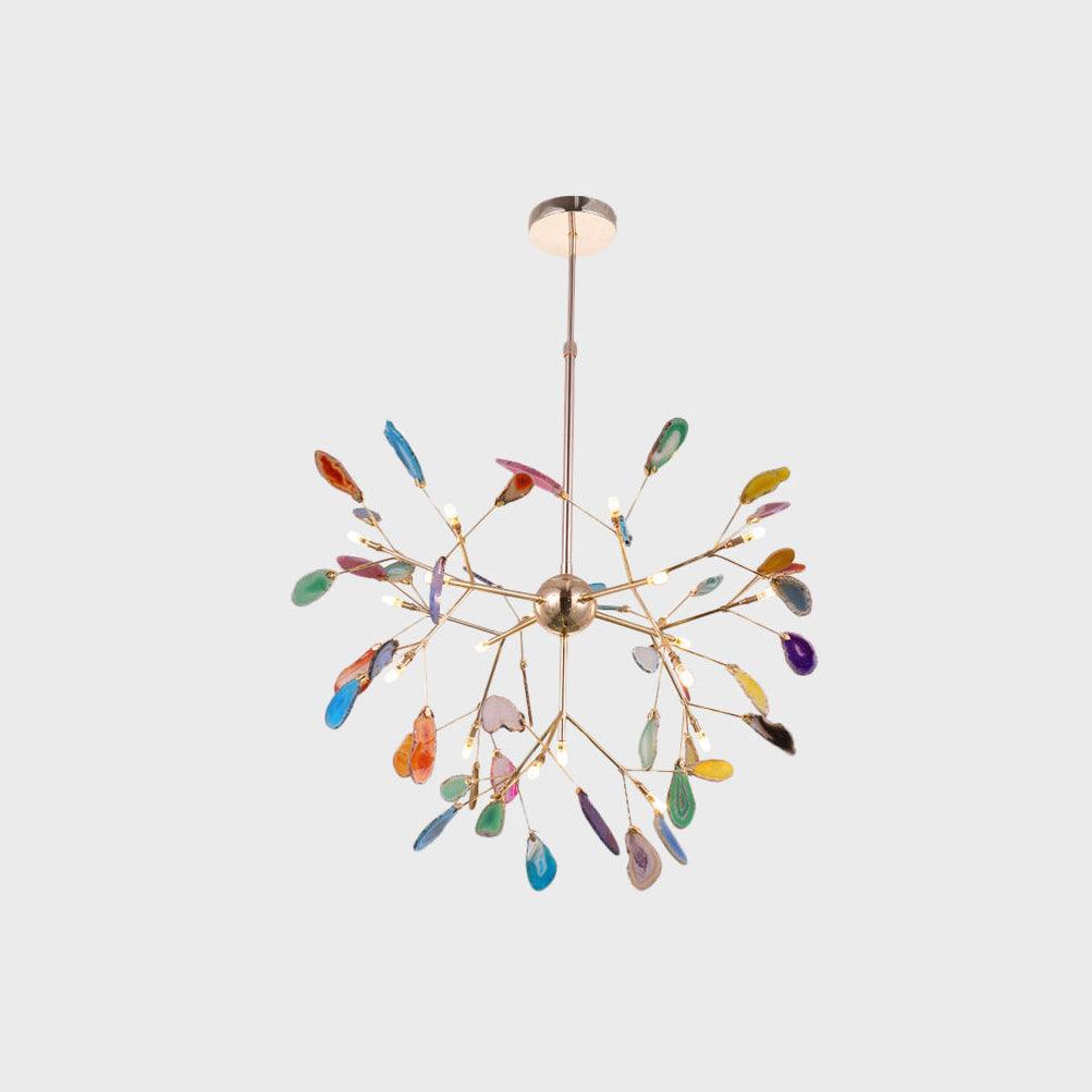 WOW Agate Flake Chandelier