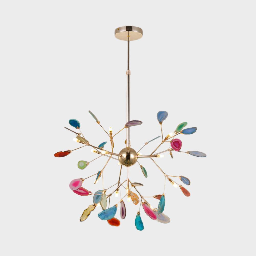 WOW Agate Flake Chandelier