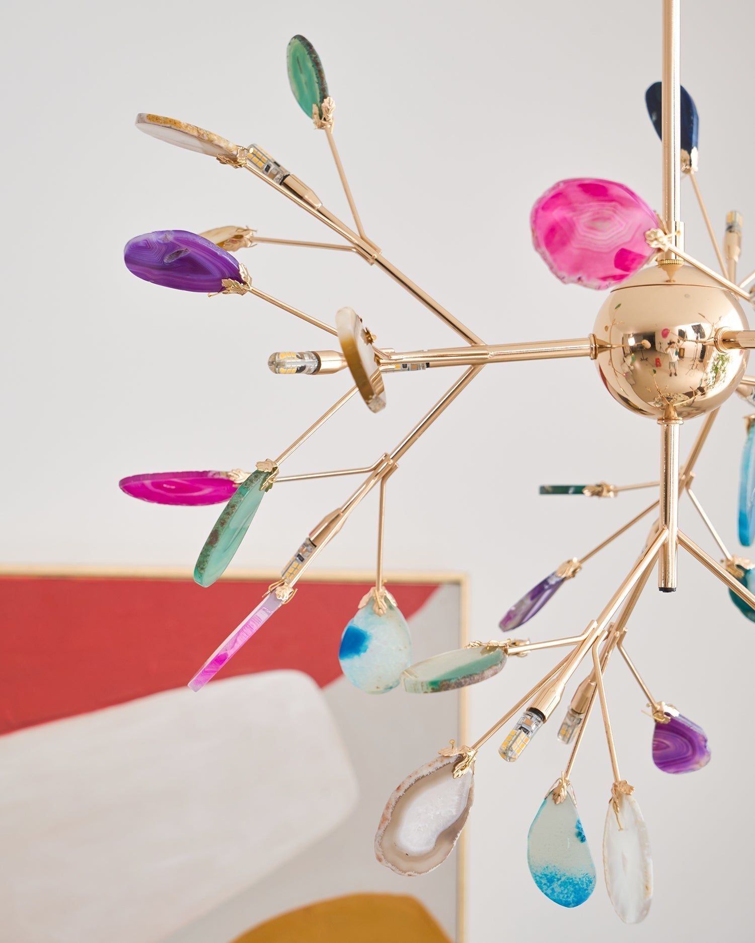 WOW Agate Flake Chandelier