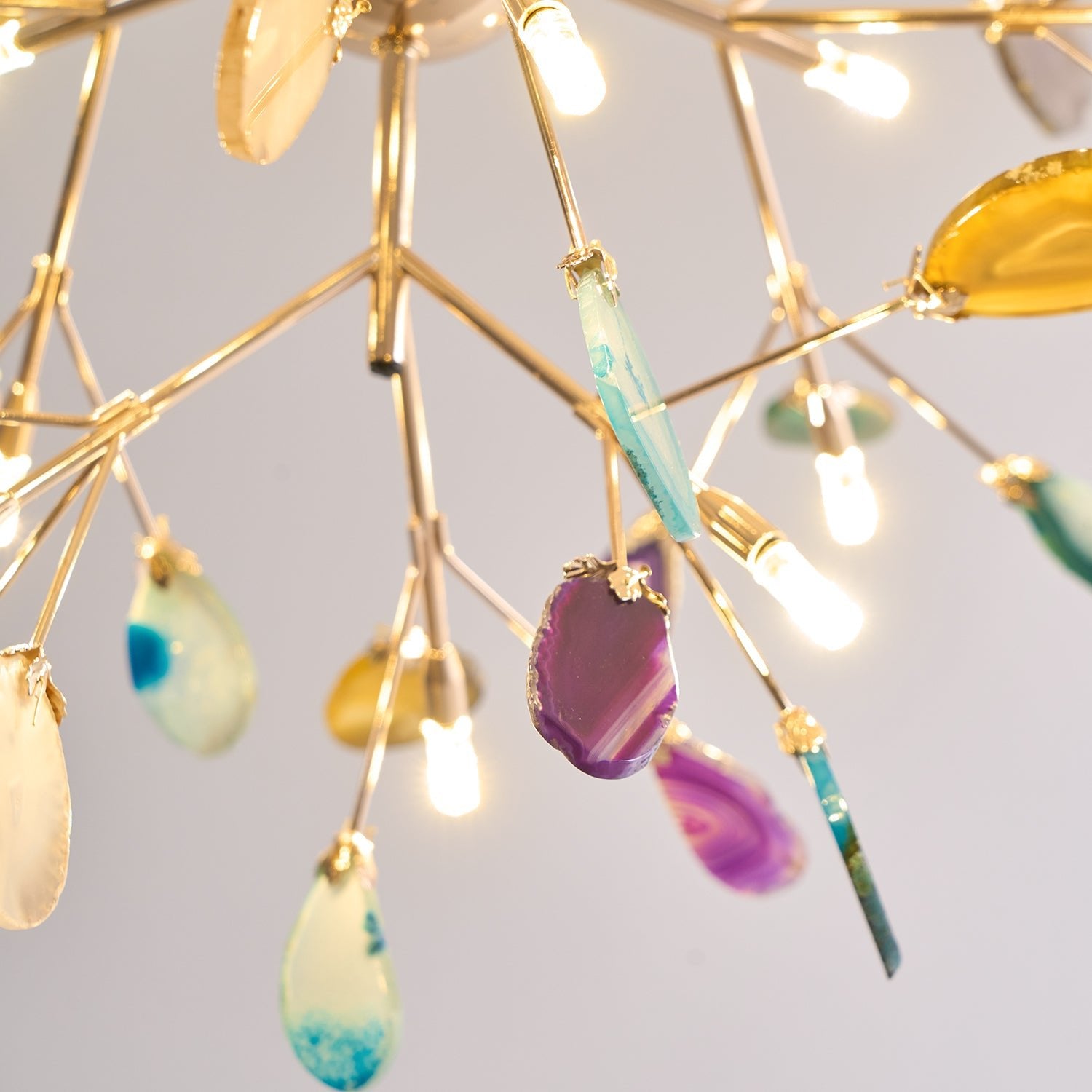 WOW Agate Flake Chandelier