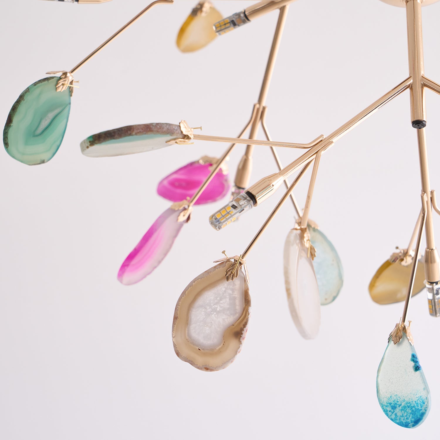 WOW Agate Flake Chandelier