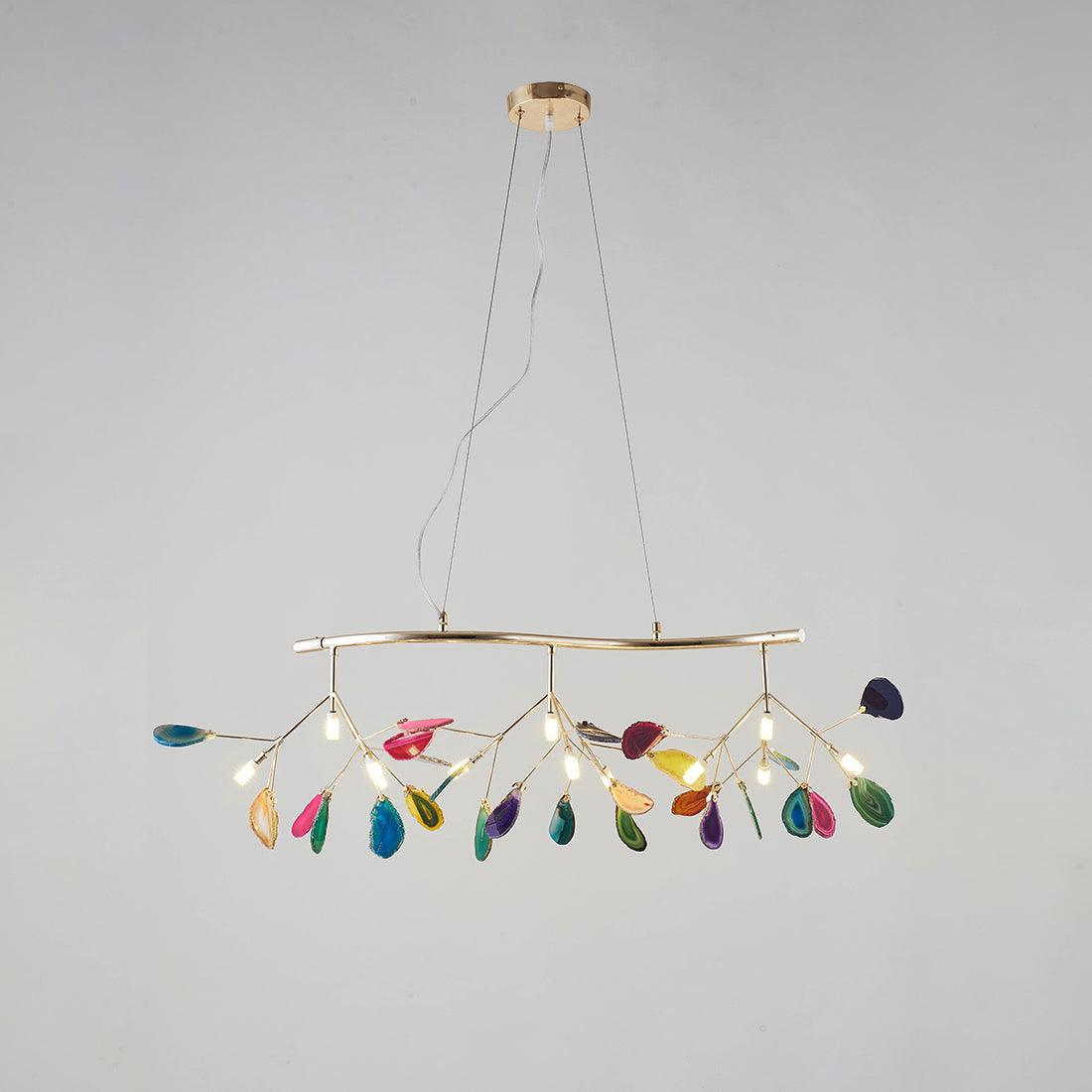 WOW Agate Flake Chandelier