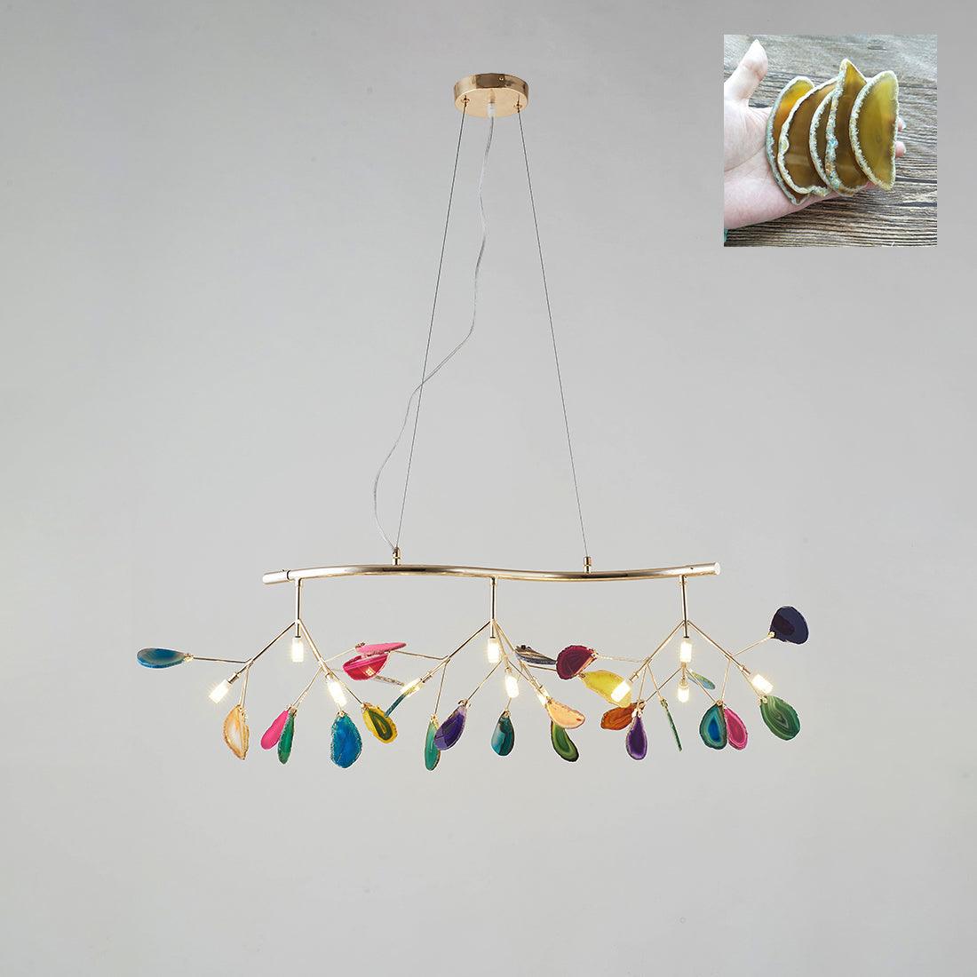 WOW Agate Flake Chandelier