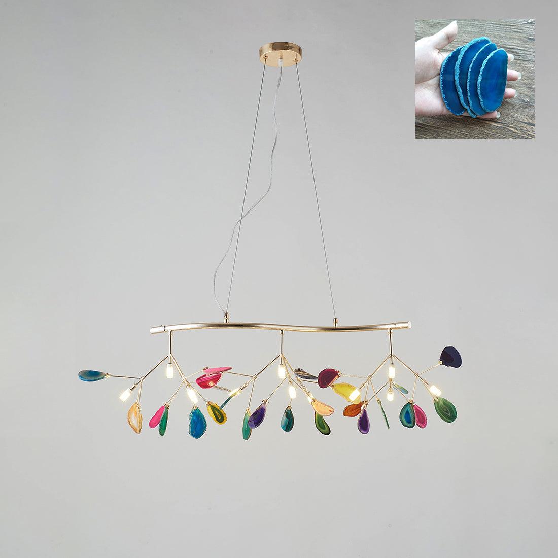 WOW Agate Flake Chandelier