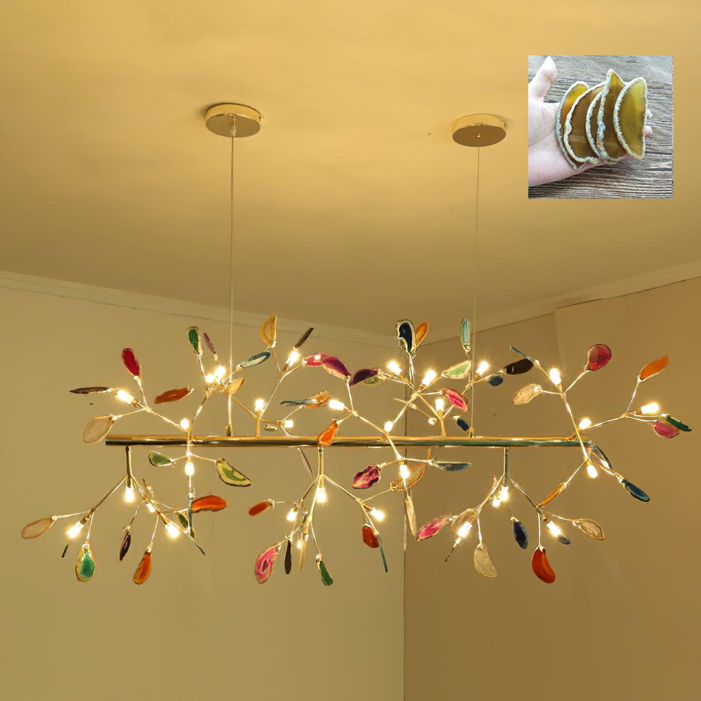 WOW Agate Flake Chandelier