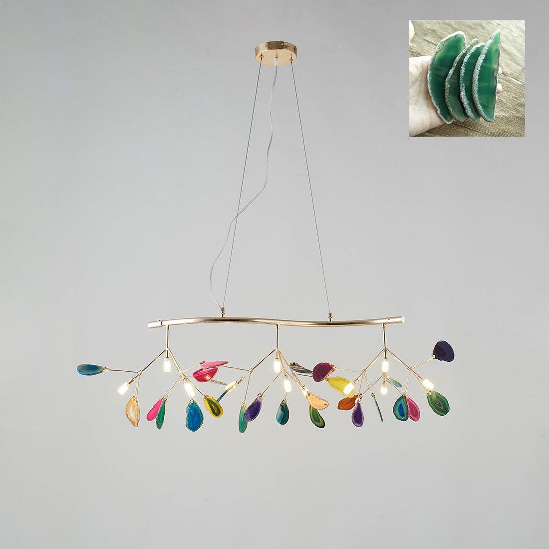 WOW Agate Flake Chandelier