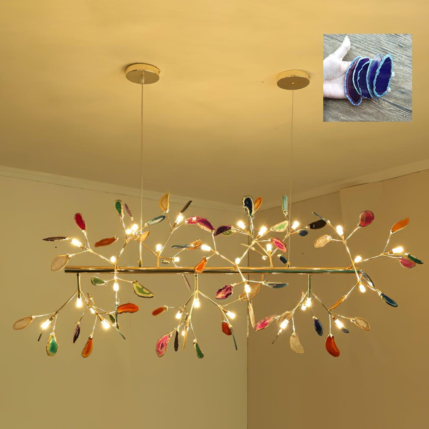 WOW Agate Flake Chandelier