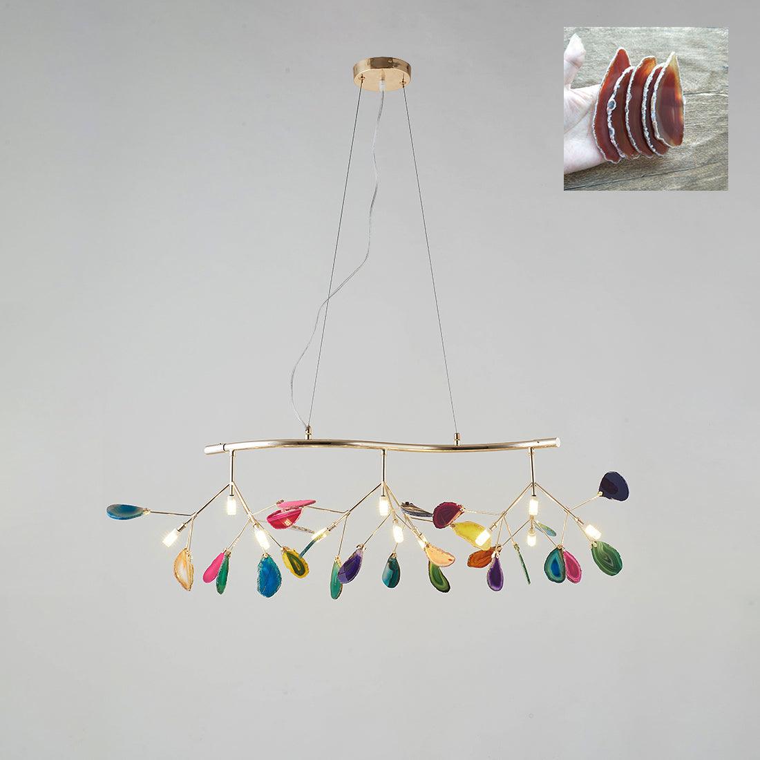WOW Agate Flake Chandelier