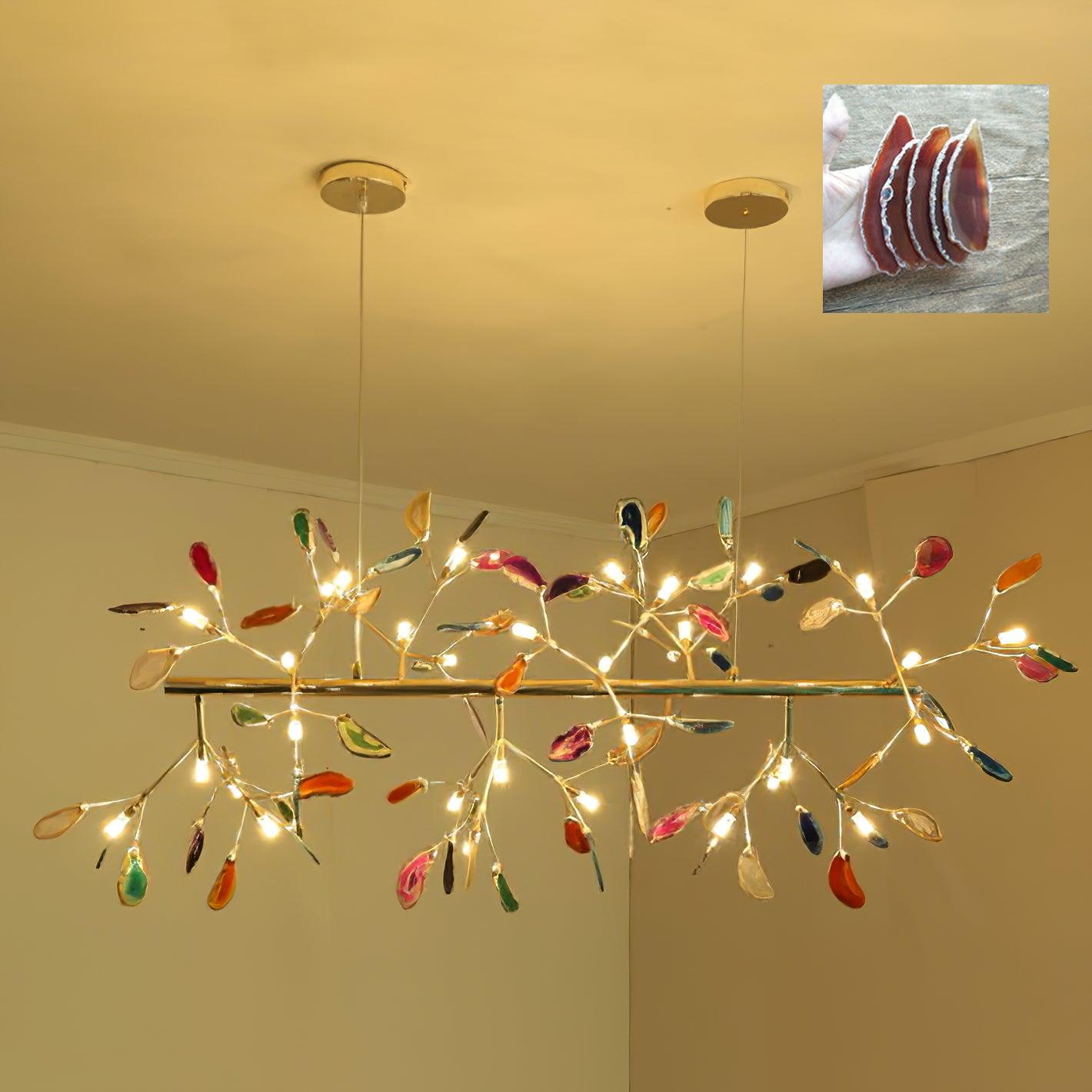 WOW Agate Flake Chandelier