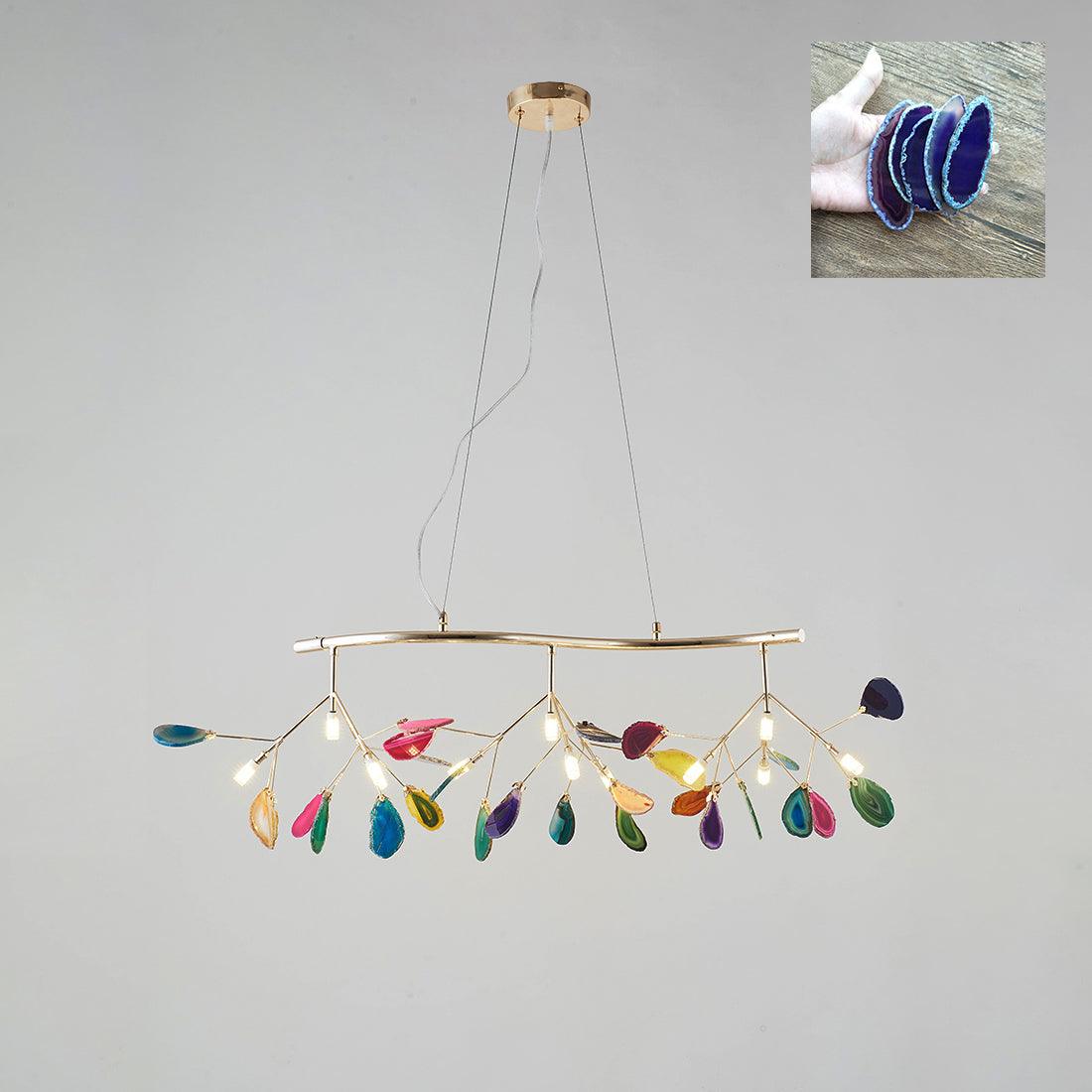WOW Agate Flake Chandelier