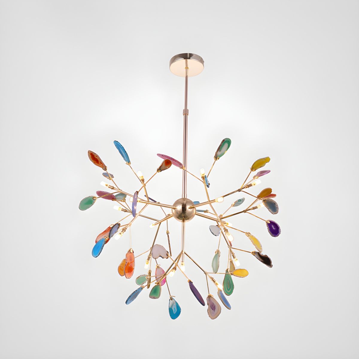 WOW Agate Flake Chandelier