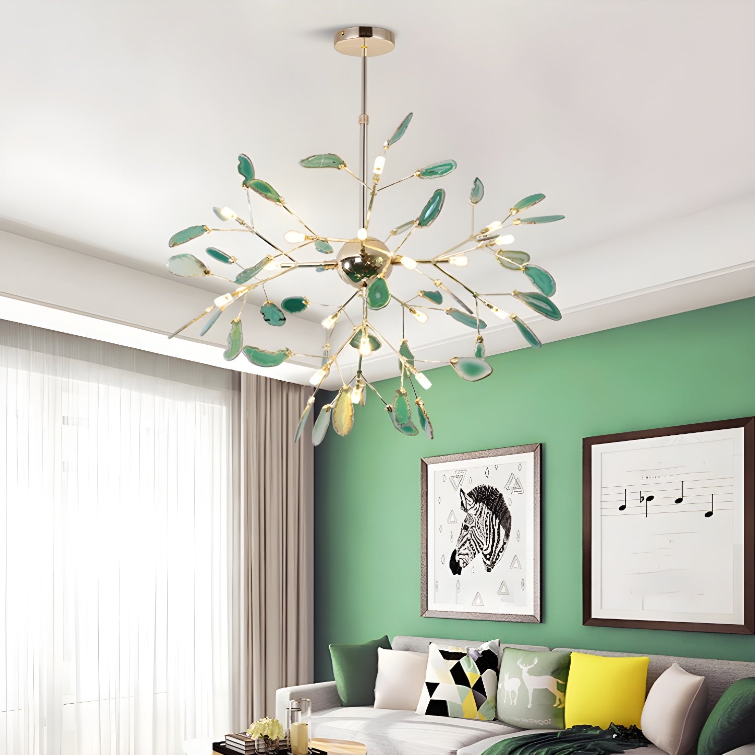 WOW Agate Flake Chandelier