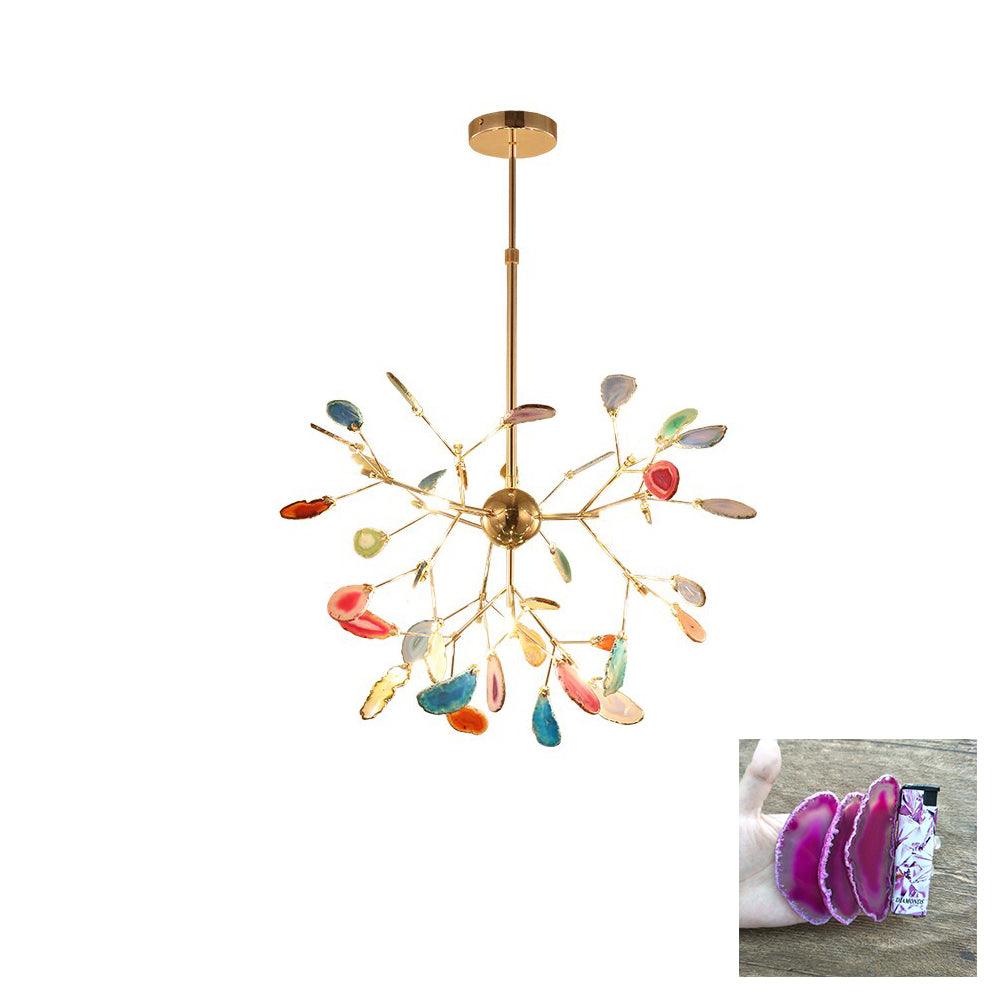 WOW Agate Flake Chandelier