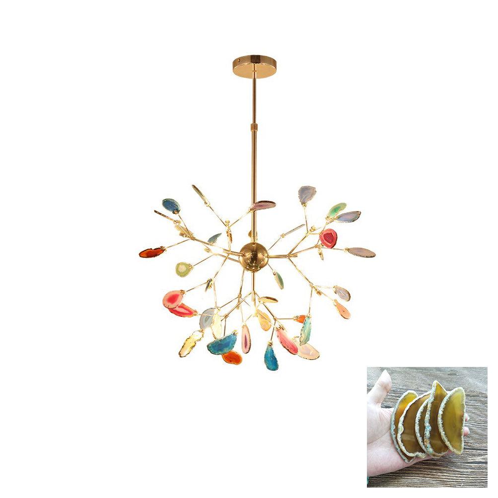 WOW Agate Flake Chandelier