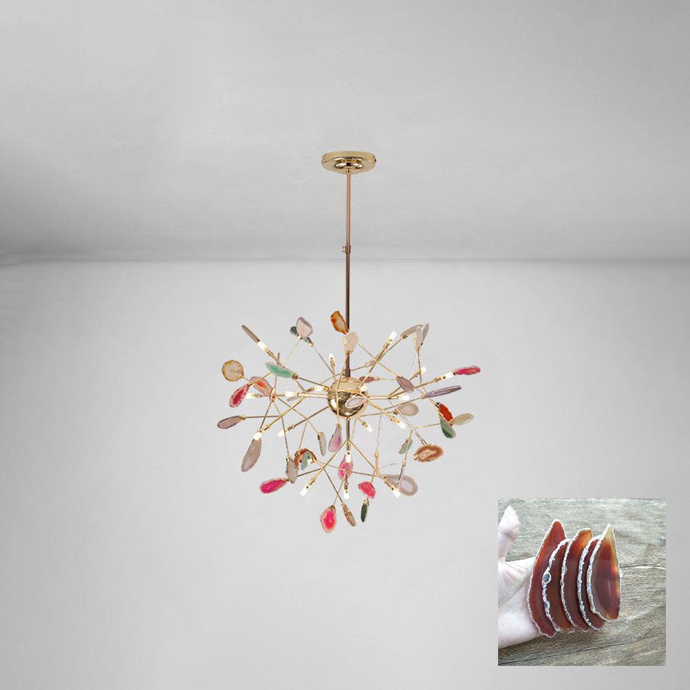 WOW Agate Flake Chandelier