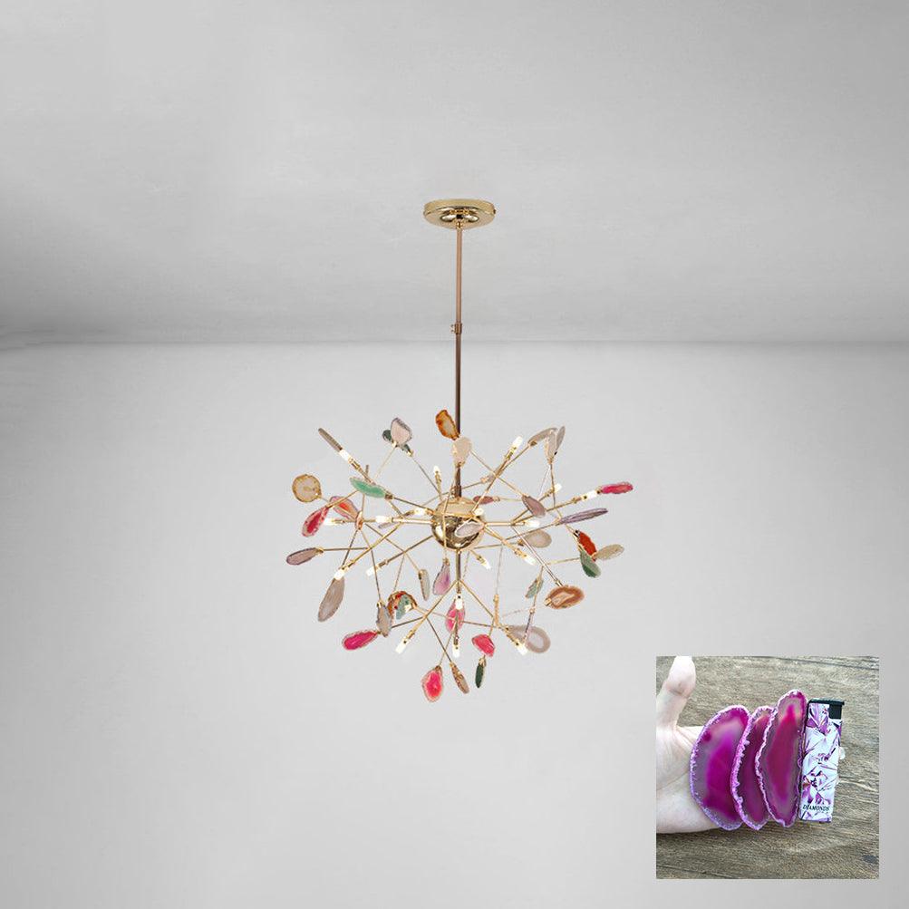 WOW Agate Flake Chandelier