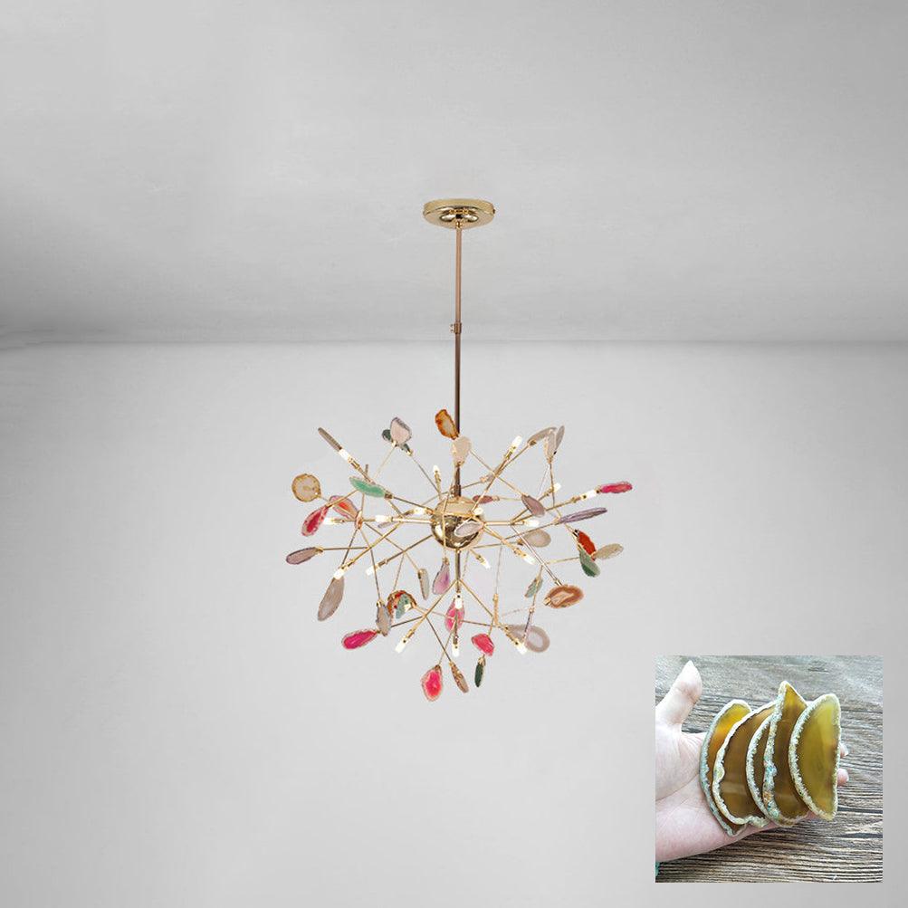 WOW Agate Flake Chandelier