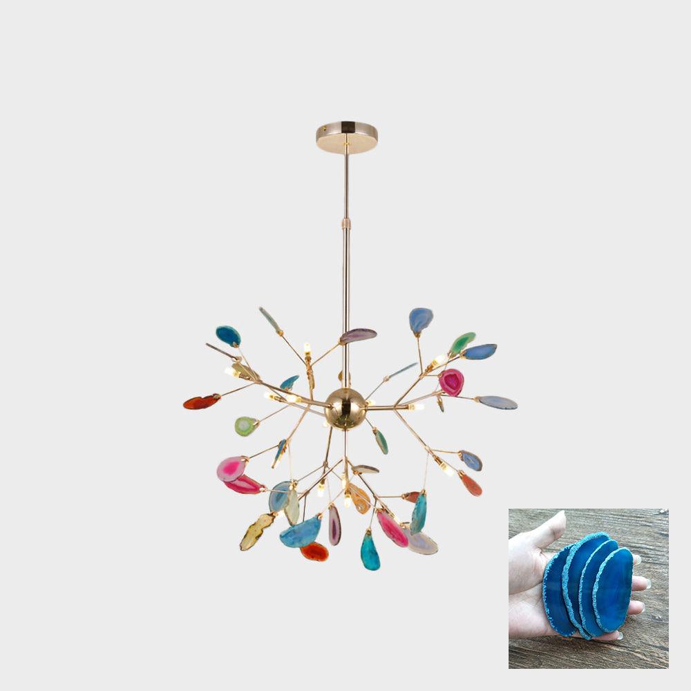 WOW Agate Flake Chandelier