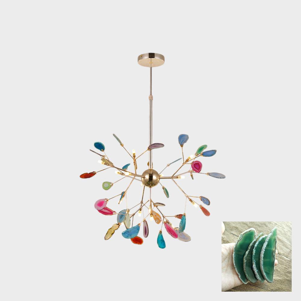 WOW Agate Flake Chandelier