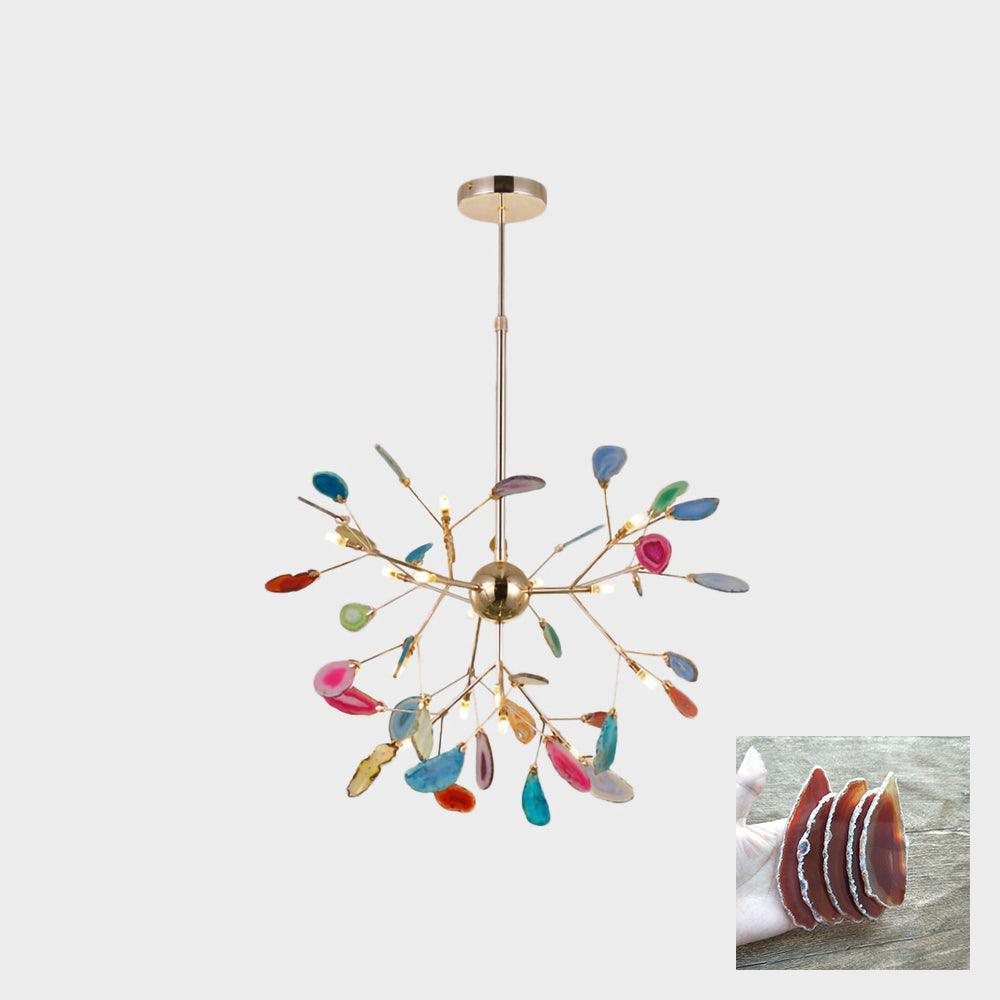 WOW Agate Flake Chandelier