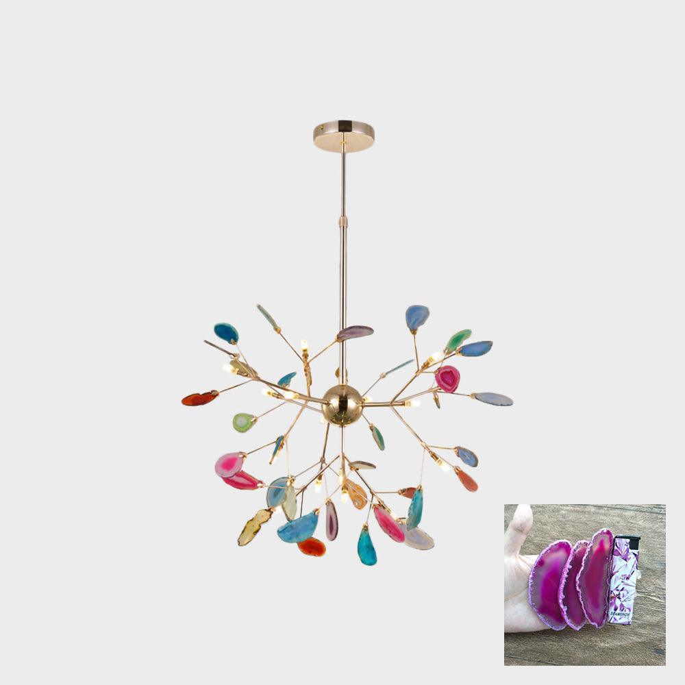 WOW Agate Flake Chandelier