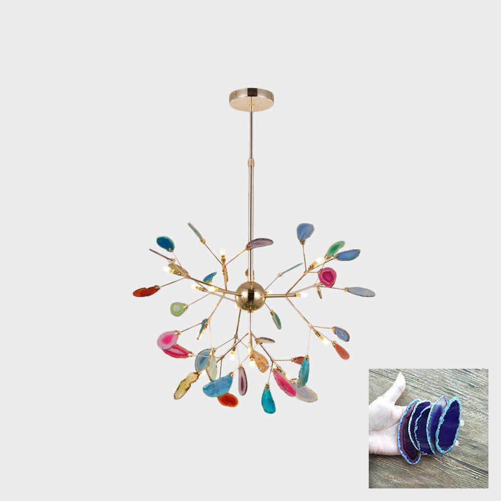 WOW Agate Flake Chandelier