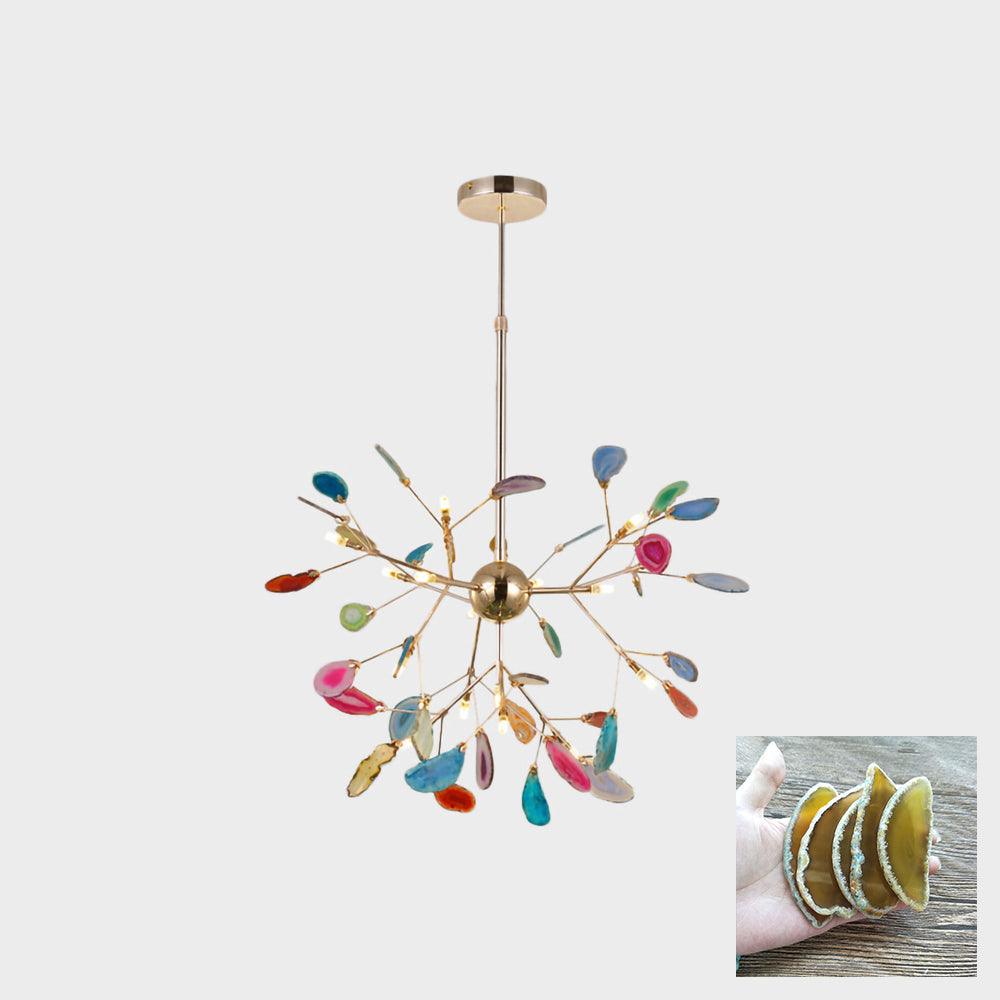 WOW Agate Flake Chandelier