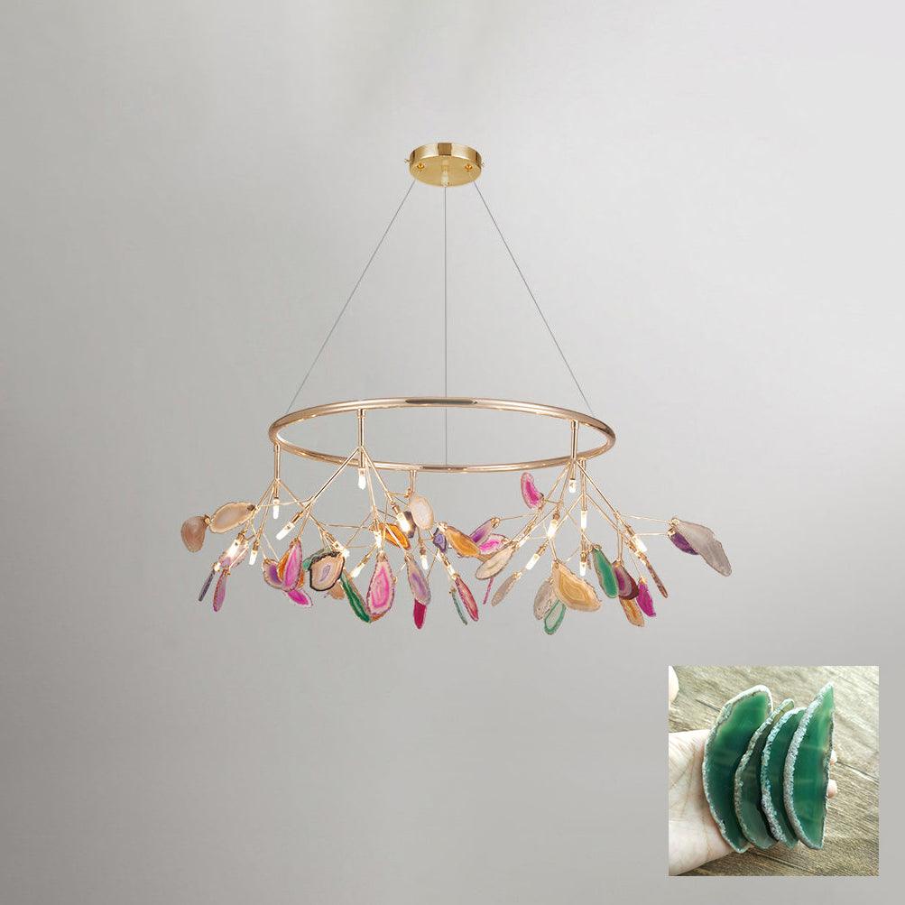WOW Agate Flake Chandelier