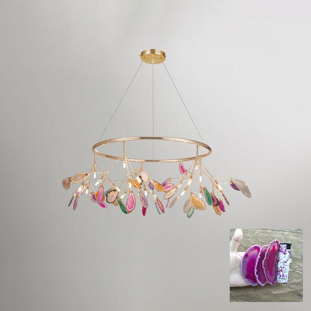 WOW Agate Flake Chandelier