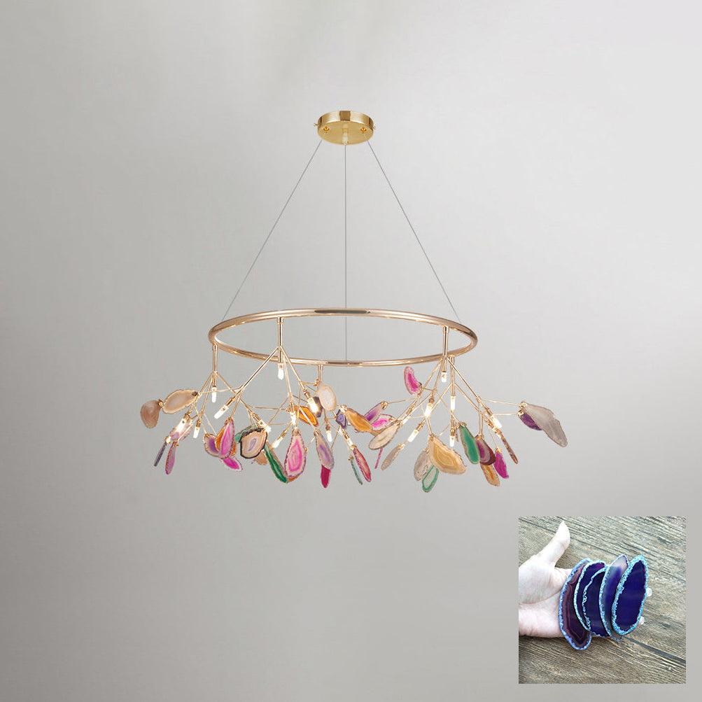 WOW Agate Flake Chandelier