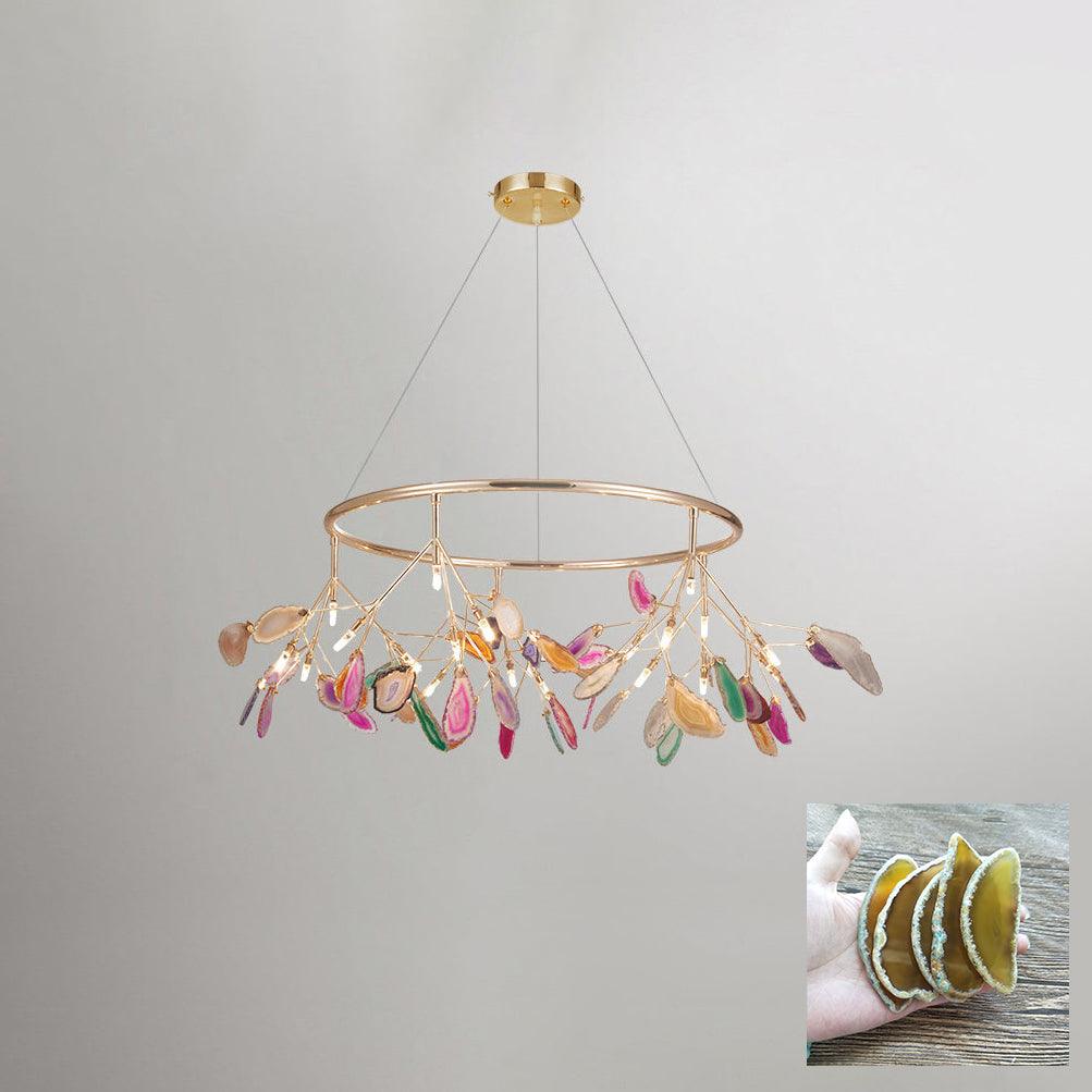 WOW Agate Flake Chandelier