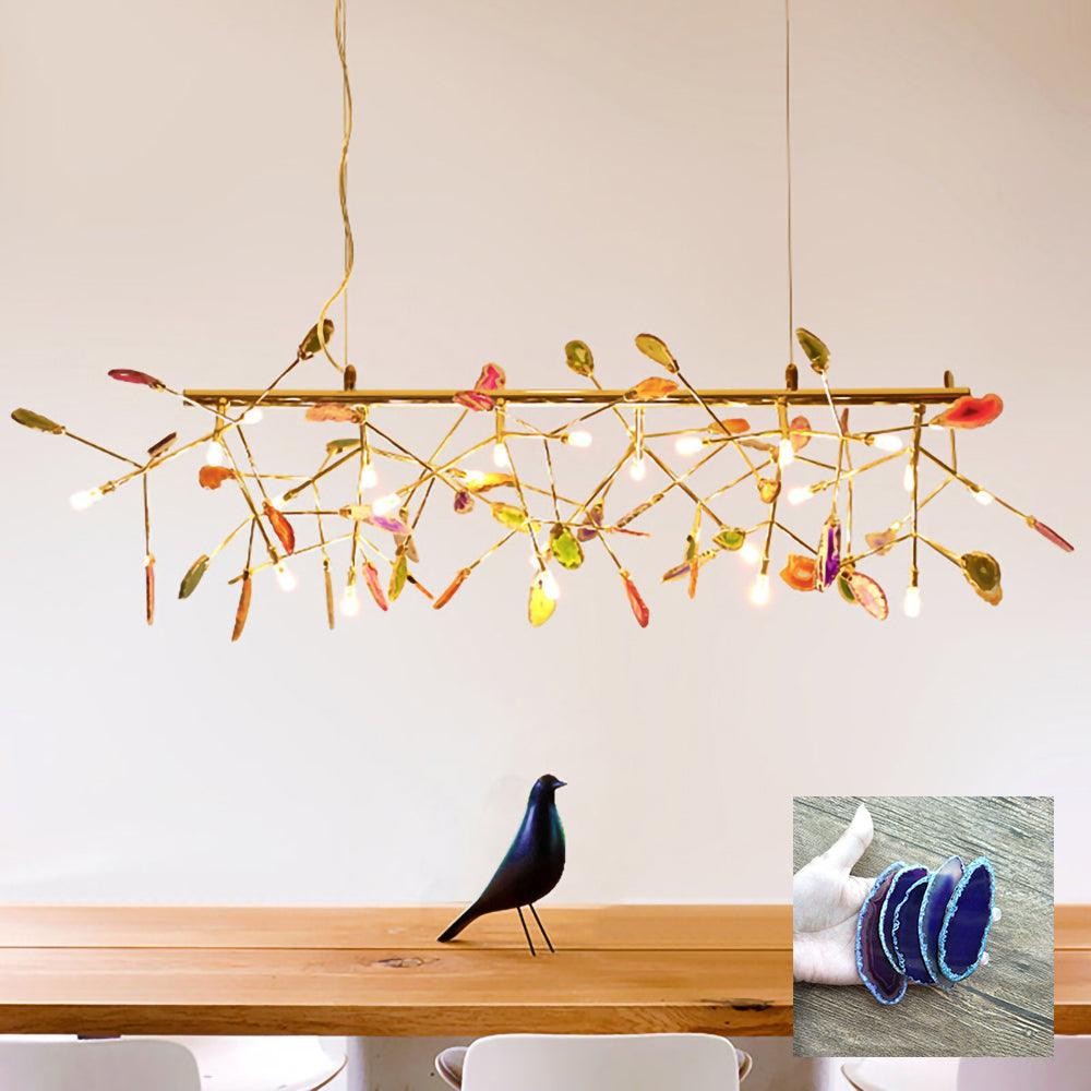 WOW Agate Flake Chandelier