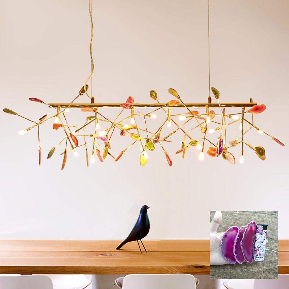 WOW Agate Flake Chandelier