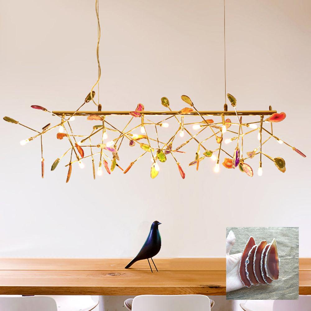 WOW Agate Flake Chandelier