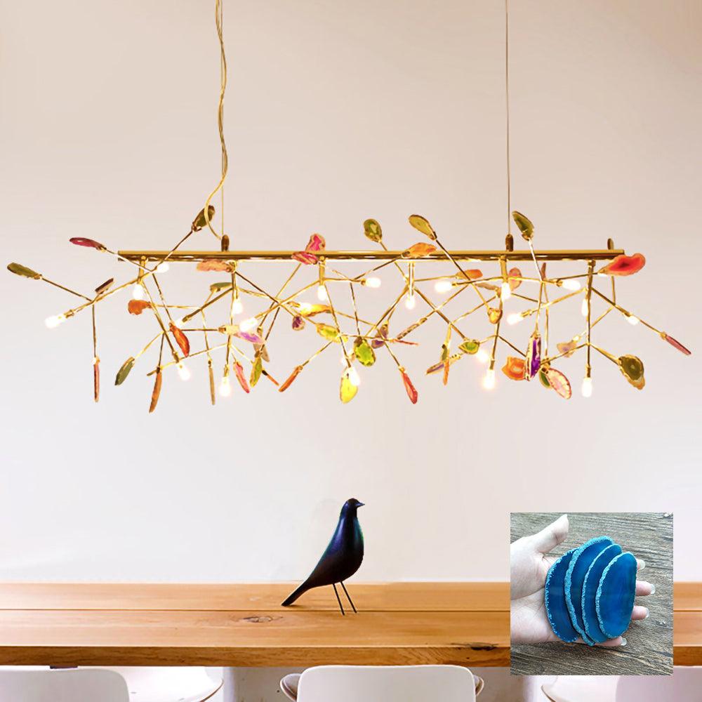 WOW Agate Flake Chandelier