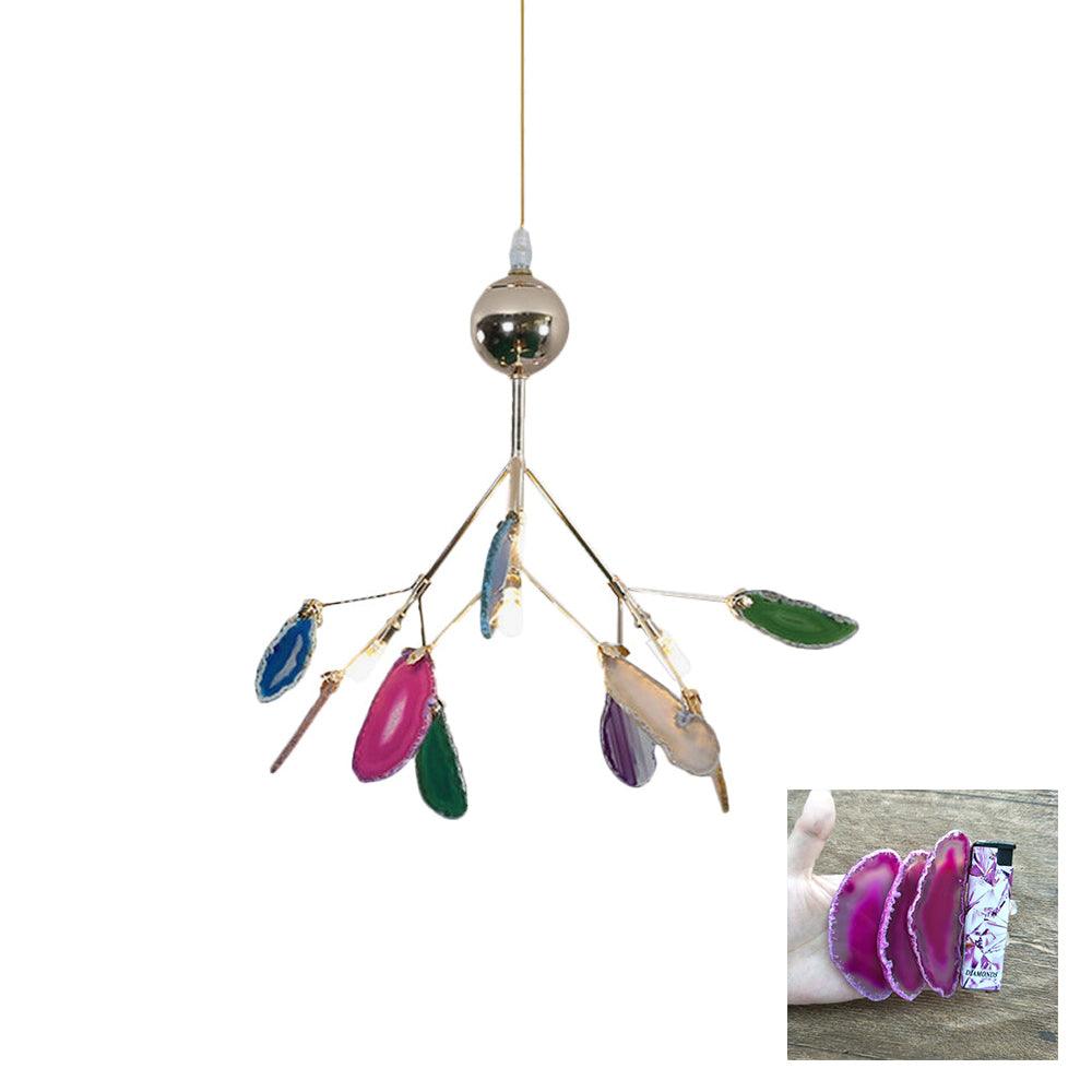 WOW Agate Flake Chandelier