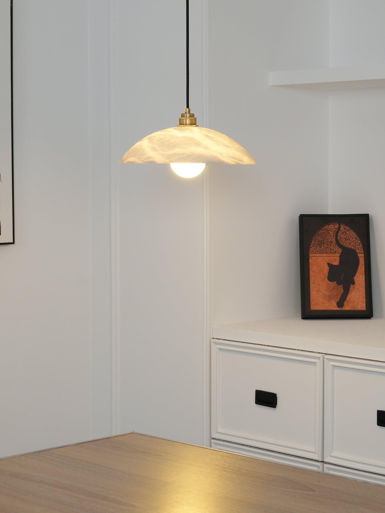 WOW Alabaster Dome Pendant Lamp