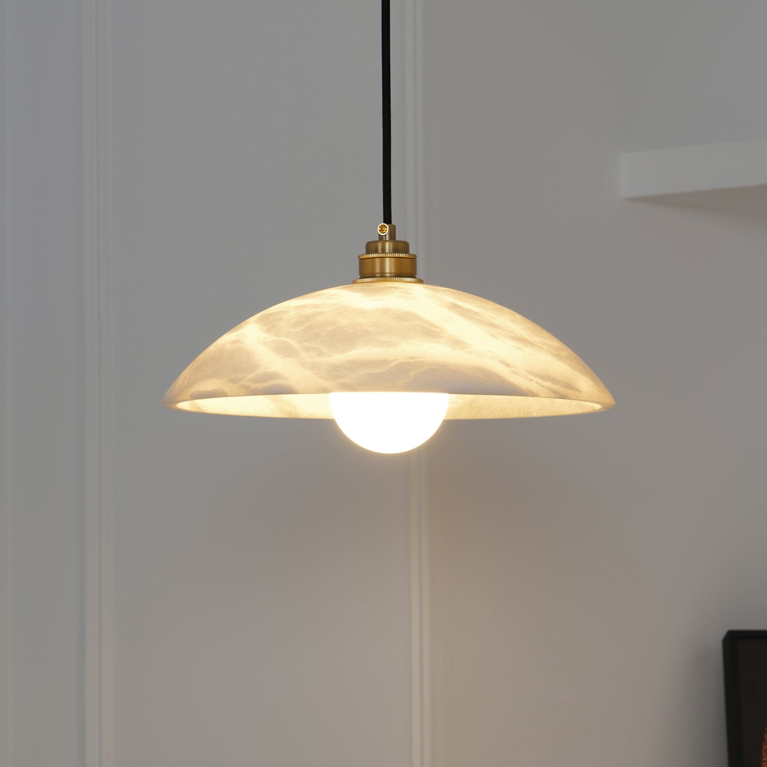 WOW Alabaster Dome Pendant Lamp