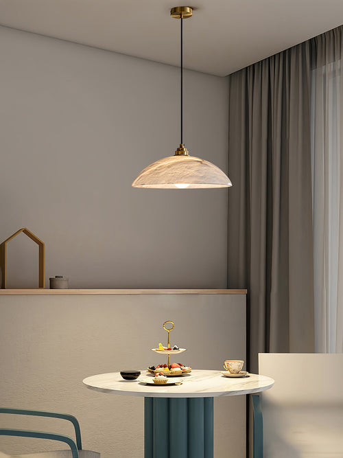 WOW Alabaster Dome Pendant Lamp