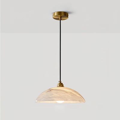 WOW Alabaster Dome Pendant Lamp